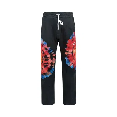 Pre-owned Amiri Spot Tie Dye Sweatpants 'black' | Men's Size M
