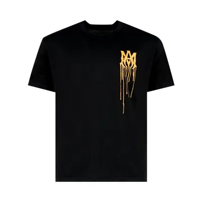 Pre-owned Amiri Spray Paint Ma Tee 'black' | Men's Size M