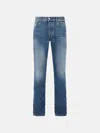 Amiri Stack Slim Jeans In Blue
