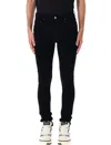 Amiri Stack Jeans In Black