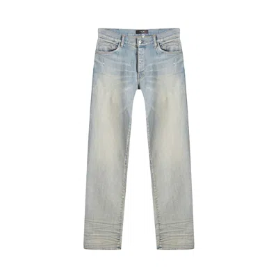 Pre-owned Amiri Stack Jeans 'antique Indigo' | Blue | Men's Size 31