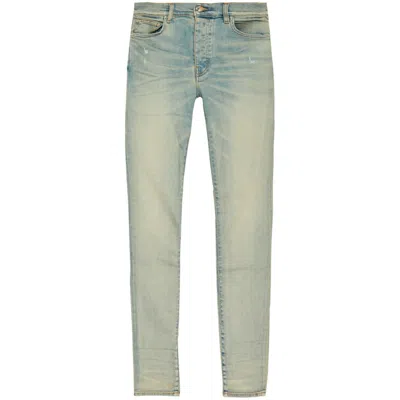 Amiri Stack Jeans In Blue