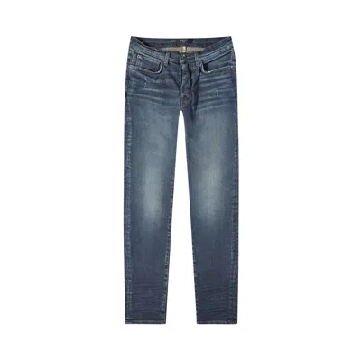 Pre-owned Amiri Stack Jeans 'deep Classic Indigo' | Blue | Men's Size 31