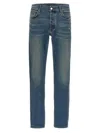 Amiri 15cm Stack Cotton Denim Jeans