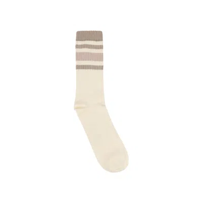Pre-owned Amiri Stack Stripe Chunky Sock 'seagrass' | Green | Men's Size 45