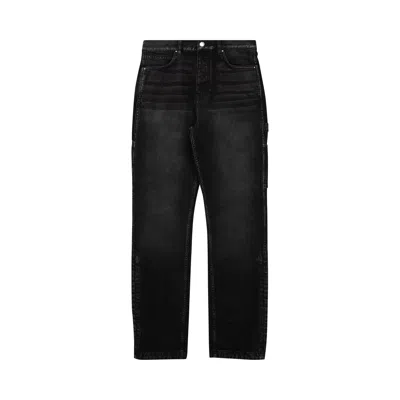 Pre-owned Amiri Stack Workman Jean 'aged Black'