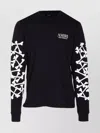 Amiri Cotton Sweatshirt Featuring Bone Print