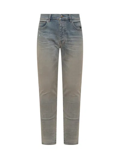 Amiri Stacked Jeans In Gray
