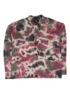 Amiri Multicolored Tie Dye Cashmere Cardigan In Neutral