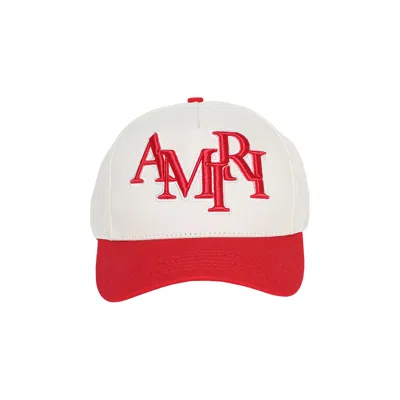 Pre-owned Amiri Staggered Canvas Hat 'alabaster Blue' | White | Men's Size Onesize