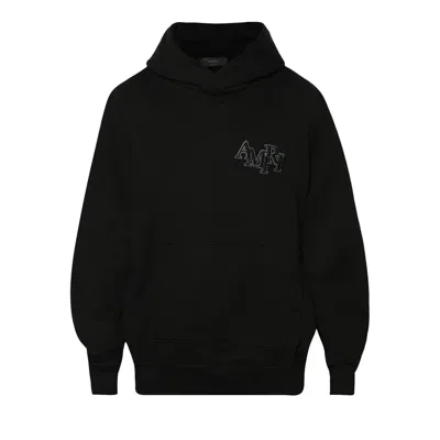 Pre-owned Amiri Staggered Hoodie 'black' | Men's Size Xl