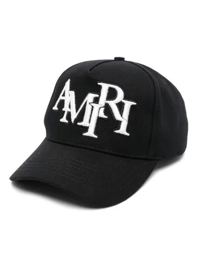 AMIRI STAGGERED-LOGO CAP