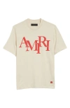 Amiri Logo-print Cotton T-shirt In White