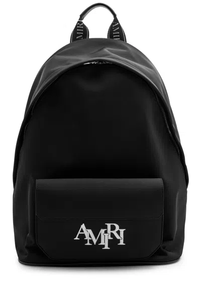 Amiri Staggered Logo Nylon Backpack
