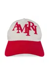 Amiri Staggered Logo Trucker Hat In Multi