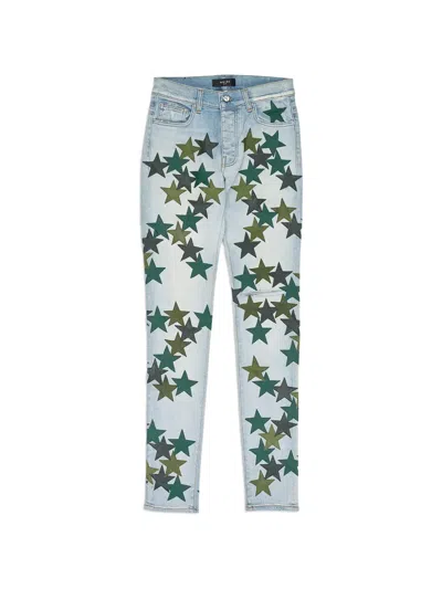 Amiri Star Chemist Jeans In Blue
