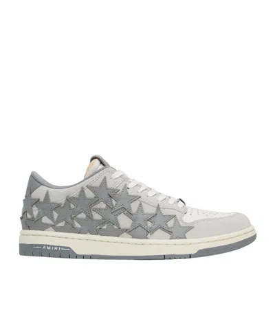 Amiri Star Pattern Low-cut Casual Shoes In Gray