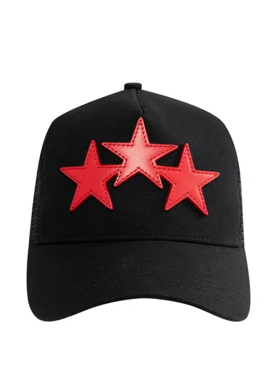 Amiri Star Trucker Hat In Black