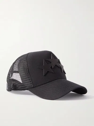 Pre-owned Amiri Star Trucker Hat In Black