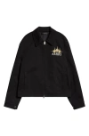 Amiri Blouson Starburst Aus Baumwolle In Black