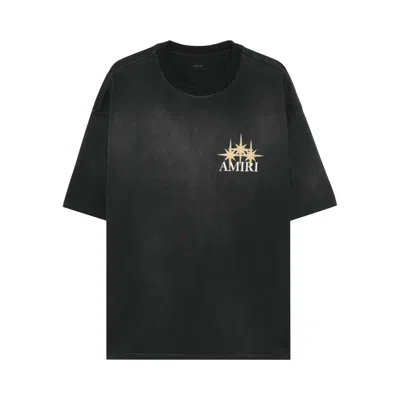 Pre-owned Amiri Starburst Oversized Tee 'black' | Men's Size Xl