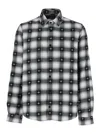 Amiri Starburst Plaid Cotton Flannel Button-up Shirt In Multicolor