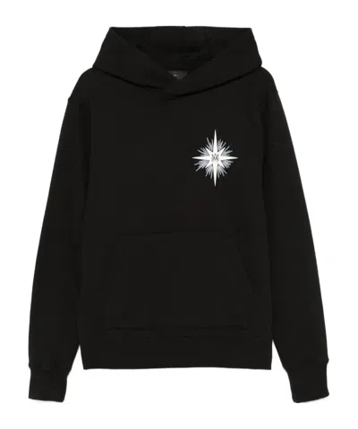 Amiri Men's Starburst Hoodie In Black