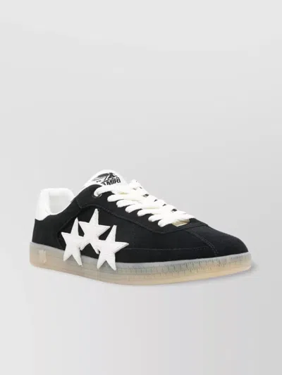 Amiri Starry Sole Round Toe Sneakers