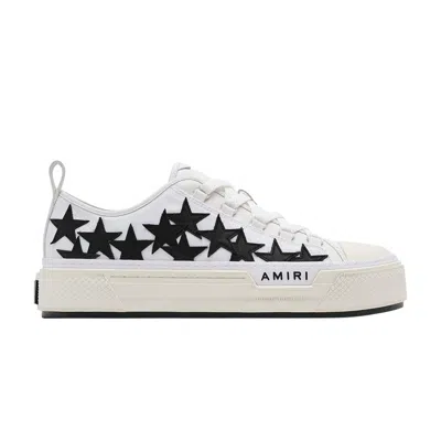 Pre-owned Amiri Stars Court Low 'white Black' | Men's Size 45