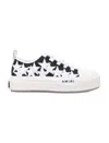 Amiri Star Pattern Rubber Sole Sneakers In White