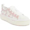 Amiri Stars Court Platform Sneaker In Silver