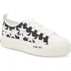 Amiri Star Pattern Rubber Sole Sneakers In White