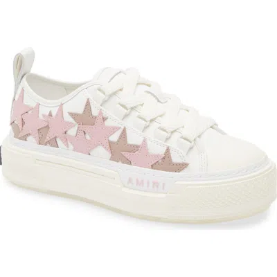 Amiri Low Lace-up Sneakers In Pink