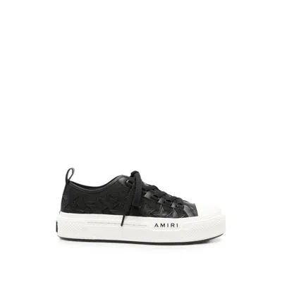 Amiri Stars Court Sneakers In Black