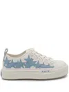 Amiri Stars Low-top Leather Sneakers In White
