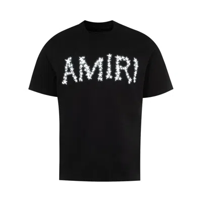 Pre-owned Amiri Stars Logo Tee 'black'