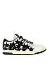 Amiri Stars Low Sneakers In White Leather In White