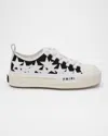 Amiri Stars Low-top Canvas Platform Sneakers