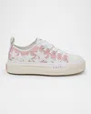 Amiri Stars Low-top Canvas Platform Sneakers