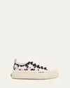 Amiri Star Pattern Rubber Sole Sneakers In White