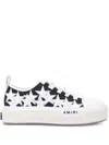 Amiri Star Pattern Rubber Sole Sneakers In White