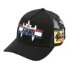 Amiri Station Patch Trucker Hat In Black