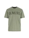 Amiri Stencil T-shirt In Green