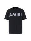 Amiri Logoed T-shirt In Black