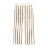 Amiri Stitch Flare Cotton Alabaster Track Pants In White