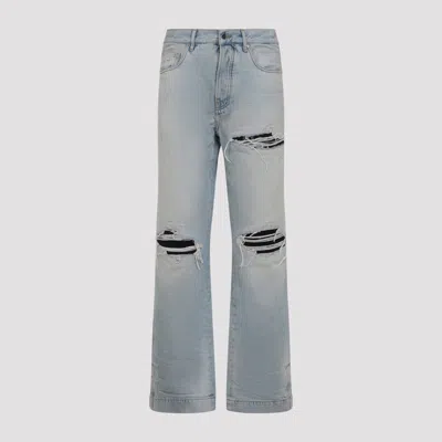 Amiri Straight Flare Jean In Blue