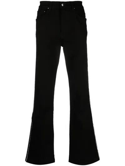 Amiri Klassische Straight-leg-jeans In Black