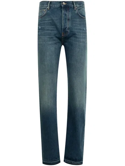 Amiri Straight-leg Jeans In Blue