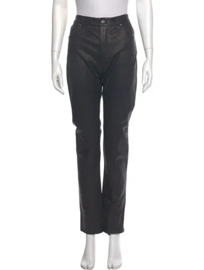 Pre-owned Amiri Straight Leg Pants In Gray