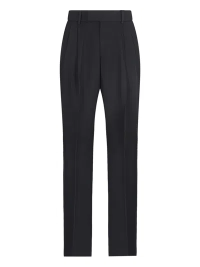 Amiri Straight Trousers In Black